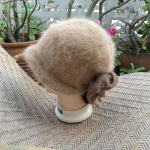 หมวก OVERRIDE เฟอร์กระต่ายแท้ น่ารักมาก