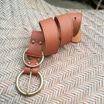 เข็มขัดหนังแท้ OZOC หนังลูกวัว (ของใหม่)