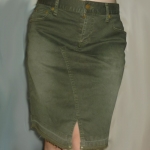 กระโปรงยีนส์ X-girl Made in Japan สวยมาก 31-37-19.5