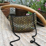 กระเป๋าสะพายแต่งหมุด น่ารักมาก (ของใหม่)