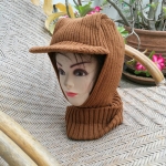 หมวกแก๊ปไหมพรม ยาวปิดคอ (ของใหม่)