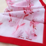 ผ้าเช็ดหน้าแบรนด์เนม NINA RICCI