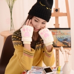 ถุงมือ Dog feet น่ารักมาก เนื้อหนาอุ๊นอุ่น