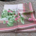 ผ้าเช็ดหน้า NINA RICCI ผืนใหญ่ผ้านุ่มมาก สวยมาก