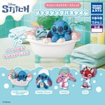 กาชาปองดิสนีย์ Disney Character Stitch Relaxing Bath Time