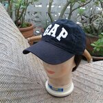 หมวกแก๊ปหญิง GAP สีกรม