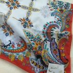 ผ้าเช็ดหน้าลายสวยมาก แนวอินเดีย