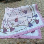 ผ้าเช็ดหน้า MARIO VALENTINO ผ้าดีมากก ผืนใหญ่