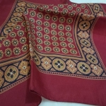 ผ้าพันคอ 100% silk Made in England