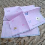 ผ้าเช็ดหน้า Hanae Mori หวานๆ