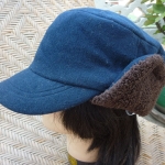 หมวกแก๊ปผ้าฟลีซหนา ปิดหู อุ่นสุดๆ (ของใหม่)