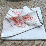 ผ้าเช็ดหน้า TRUSSARDI ผ้าดีมาก เนื้อนุ่ม