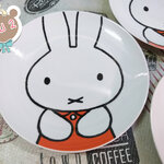 จานกระเบื้อง miffy ลิขสิทธิ์แท้จากญี่ปุ่น