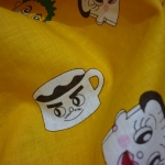 ผ้าเช็ดหน้าการ์ตูน ผืนใหญ่มาก โพกหัวได้เลย น่ารักค่ะ