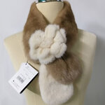 ผ้าพันคอ แต่งโค้ท ขนมิ้งค์แท้จากเดนมาร์ก (ของใหม่)