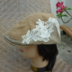 หมวกติงลี่ผ้ากระสอบ สุดเก๋