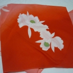 ผ้าผูกไหล่ ผูกคอ ผ้าสวย สีสวยหวานมาก