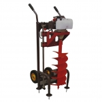 เครื่องขุดดินพร้อมโครงล้อ+ดอกเจาะ 12" skyline ขนาด 68 ซีซี สินค้าพร้อมส่ง ส่งฟรี