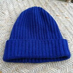 หมวกไหมพรม Uniqlo heattech สีน้ำเงิน