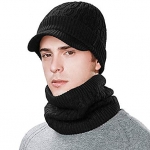 ที่อุ่นคอ Neck warmer ไหมพรมบุขนหมีสุดนุ่ม