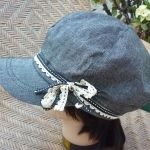 หมวกแก๊ปทรงบอลลูน สวยหวานน่ารัก HUSHUSH /ของใหม่/