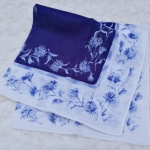 ผ้าเช็ดหน้าแฟชั่นญี่ปุ่น ผ้าฝ้ายเนื้อดีมาก