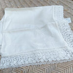 ผ้าเช็ดหน้าสุดหรู WEDGWOOD ผ้า Silk+Cotton