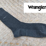 ถุงเท้าชาย Wrangler เนื้อดีมาก สีเทาดำ