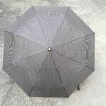 ร่มพับลายตาราง (ของใหม่)