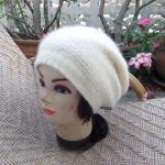 หมวกไหมพรมขนกระต่าย ellesse อุ่นมาก หมวกสวย