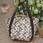 กระเป๋าผ้าใบย่อม สวยน่ารักคลาสสิคมาก