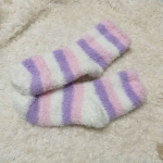 ถุงเท้าเนื้อขนสุดนุ่ม ยืดหยุ่นดีมาก อุ่นสุดๆ