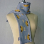 ผ้าพันคอเด็ก ไหมพรมหนานุ่ม 5% wool อุ่นติดลบ (ของใหม่)