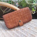 กระเป๋าสตางค์ IBIZA หนังแท้ สวยมาก (ของใหม่)