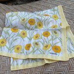 ผ้าเช็ดหน้า renoma สวย ผ้านุ่มมม ผืนใหญ่