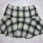 กระโปรงผ้าทอขนสัตว์ เนื้อหนาใส่อุ่น สวยมาก 32-42-17