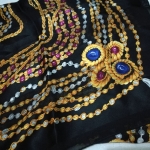 ผ้าผูกผม ผูกคอ ผ้านุ่มมากกก สวยมากกก ผืนใหญ่