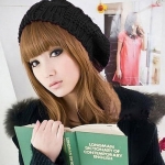 หมวกไหมพรมสไตล์เกาหลี