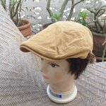 หมวก flat cap หมวกติงลี่ grace hat ผ้าลูกฟูก