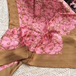 ผ้าคลุมไหล่ 100% Silk Calvin Klein