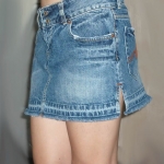 กระโปรงยีนส์ America Nino Jeans 30.5-35-12