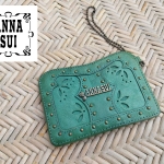 ซองใส่บัตรหนังแท้ ANNA SUI สวยมาก