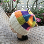 หมวกไหมพรมขนสัตว์ สีสวยน่ารักมาก อุ่นสุด