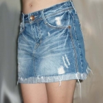 #2กระโปรงยีนส์ สุดเซอร์น่ารัก Cepo 29-36-12