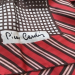 ผ้าคลุมไหล่ผืนใหญ่ pierre cardin 100% Silk