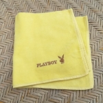 ผ้าขนหนูเช็ดหน้าแบรนด์เนม PLAYBOY