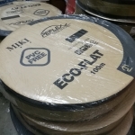 สายส่งน้ำผ้าใบ 1.5นิ้ว สีดำ Miki PE flex lay flat hose