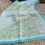 ผ้าเช็ดหน้าฟาร์มแกะชานเมือง น่ารักมากกกกก