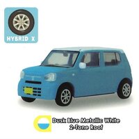 Dusk Blue Metallic White 2-Tone Roof