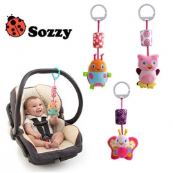 ของเล่นทารก ตุ๊กตาโมบายกระดิ่งผ้า Sossy เสริมพัฒนาการ